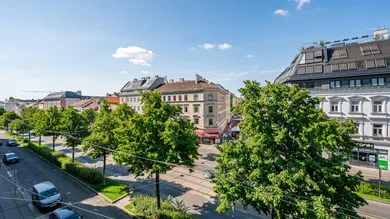 Aussicht Straßenseitig