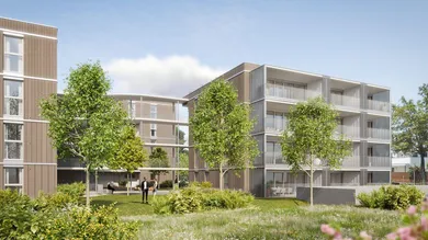 Ansicht Haus B
