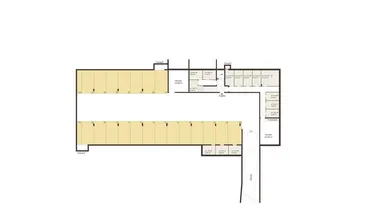 Tiefgaragenplan Wohnanlage Roseggerstraße, Hohenems
