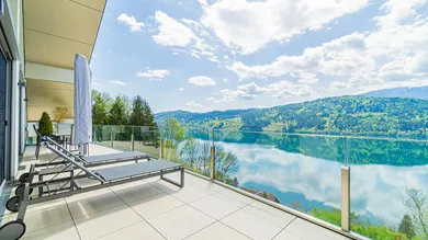 Seeblick Terrasse