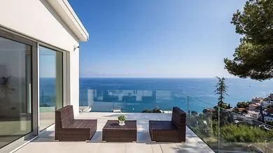 Relax area and view
