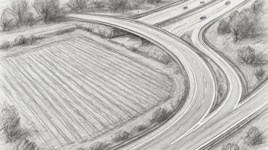 Autobahnabfahrt Beispiel