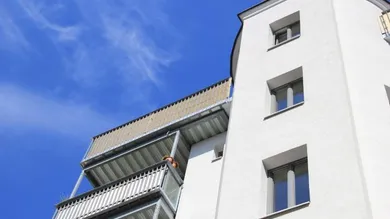 Terrasse von außen neu