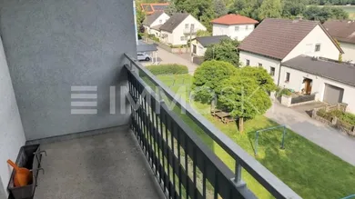 Loggia ins Grüne