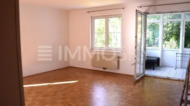 lichtdurchfluteter Wohnraum