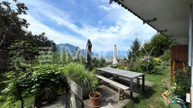 Traumgarten mit herrlichem Blick