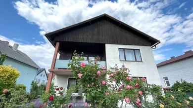 Gartenansicht des Hauses