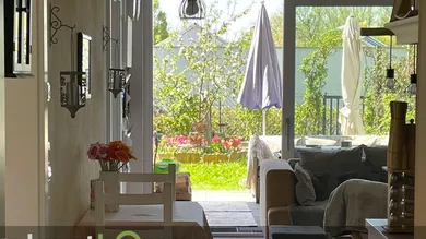 Wohnung mit Garten