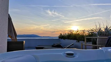 Entspannung im Whirlpool