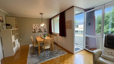 Essbereich mit Loggia