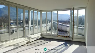 hoelzl hubner immobilien penthouse-buero mit terrasse