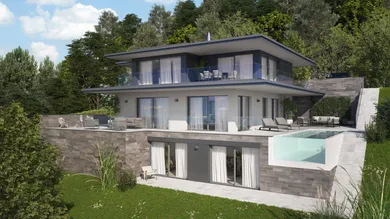 Visualisierung bewilligtes Bauprojekt