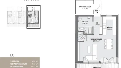 Grundriss Erdgeschoss