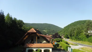 Grüne Ausblicke in Richtung Andritz...
