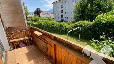 Balkon mit Aussicht