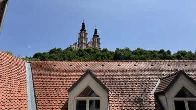 Blick auf die Basilika