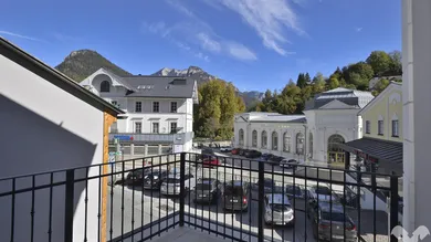 Ausblick vom Balkon