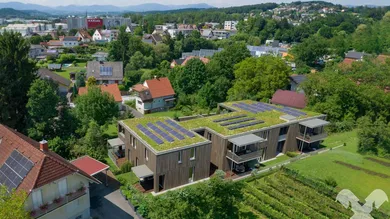 Luftbild Wohnbauprojekt