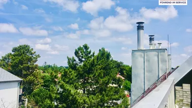 Terrasse Ausblick von der Straßenseite