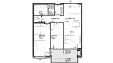 Grundriss Top 54