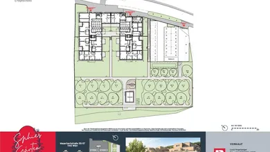 Geschossplan EG+Parkplatz
