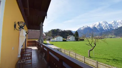 Ausblick Balkon