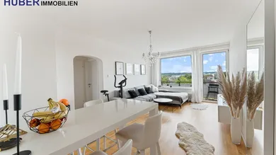 moderner Wohn-Essbereich