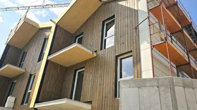 Holzfassade