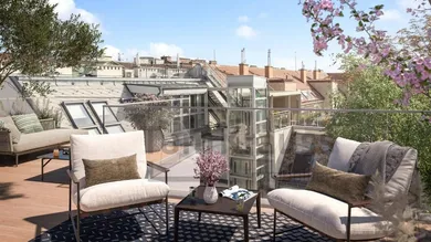 Dachterrasse mit Ausblick