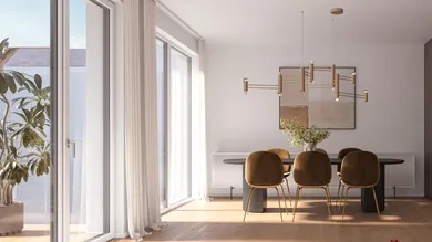 Wohnraum mit Terrasse
