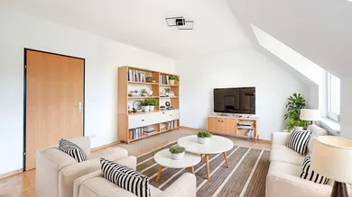 Einrichtungsbeispiel - Wohnzimmer