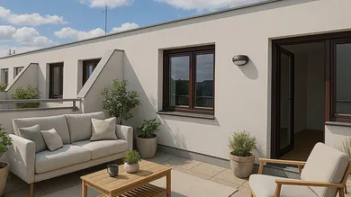 Einrichtungsbeispiel West-Terrasse