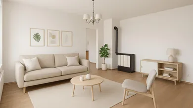 Einrichtungsbeispiel - Wohnzimmer