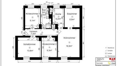 Wohnungsplan