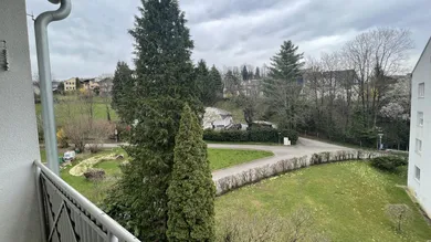 Aussicht Balkon Symbolfoto