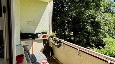 Loggia mit Ausblick