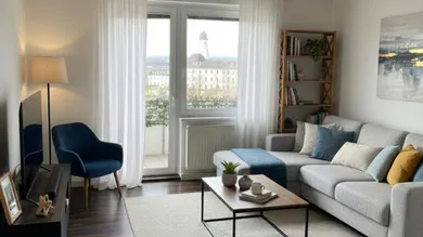 Einrichtungsvoschlag Wohnzimmer KI generiert