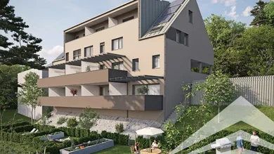 Rendering Gartenansicht