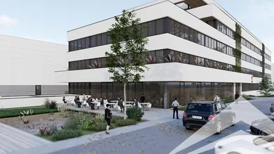 Visualisierung Bürogebäude