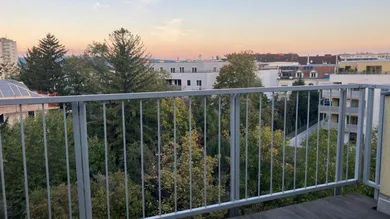 Terrasse morgens
