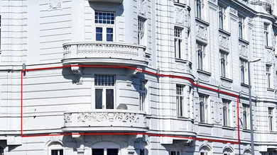 Lage der Bürofläche im Gebäude
