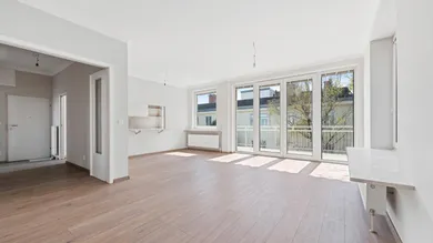 Blick zur unteren Terrasse