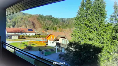 Aussicht nach Osten, Loggia 8,4 m²