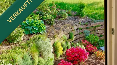 Terrasse und Gartenparadies