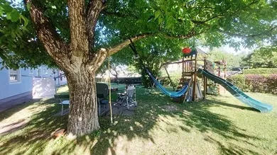 Garten nach Westen