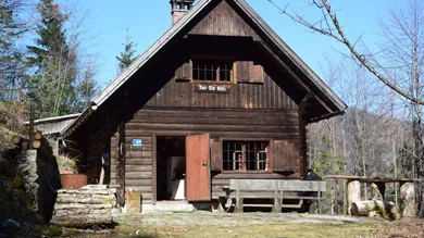 Hütte aussen