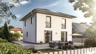Visualisierung Einfamilienhaus