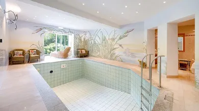 Einfamilienhaus-Werfen-Schwimmbad