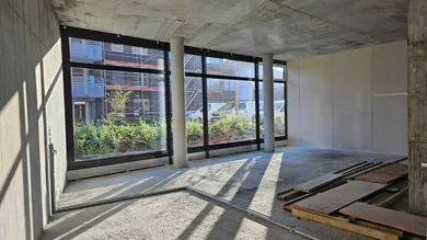 Gewerbefläche im Rohbau