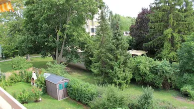 Ausblick Balkon